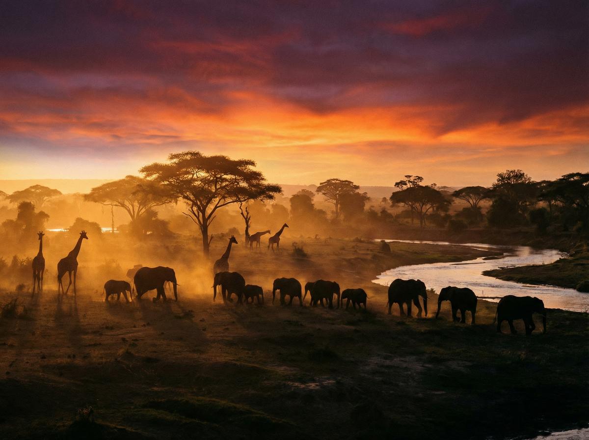 每日吃瓜非洲动物视频